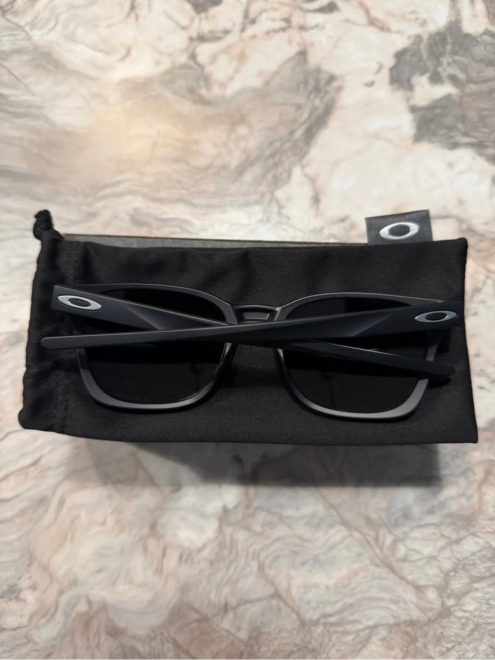 Oakley Ojector Men’s Black Frame Sunglasses with Dark Grey Lenses